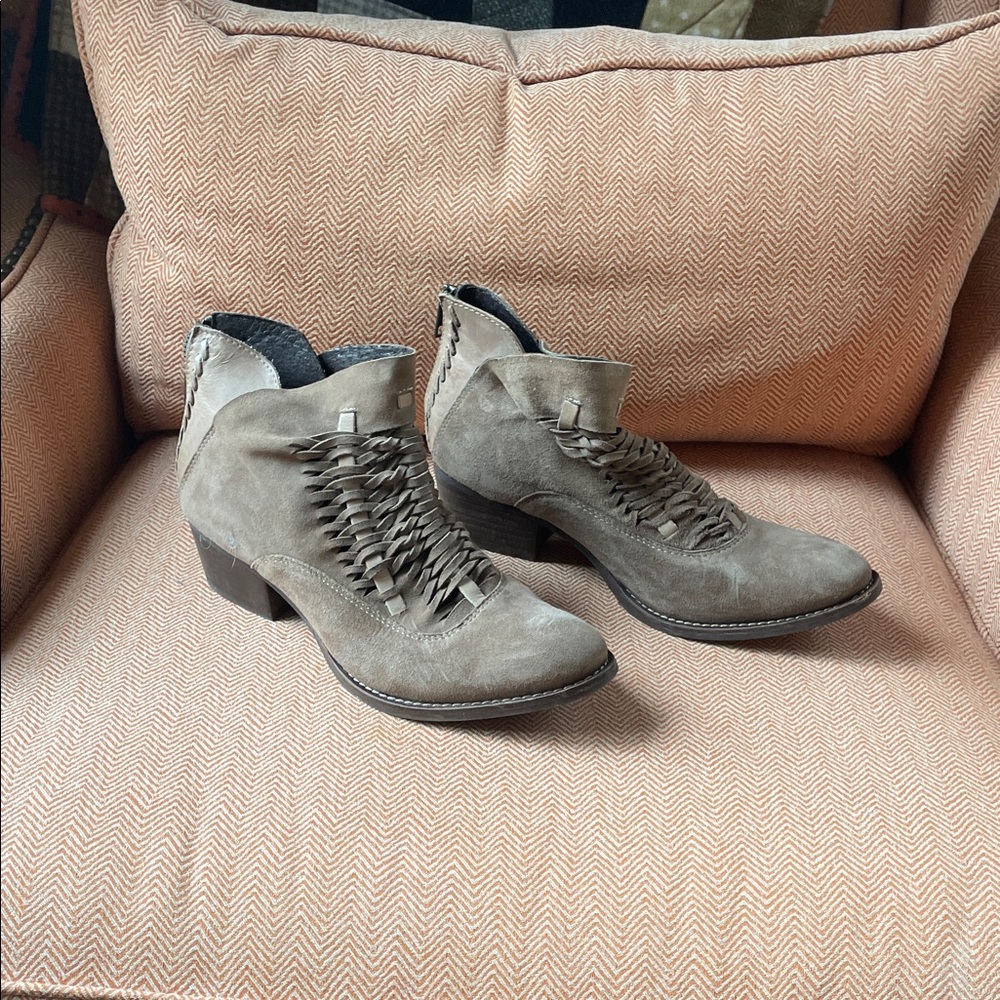 Rebels  Suede Ankle Boots